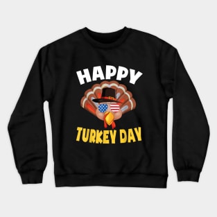 Happy Turkey Day Crewneck Sweatshirt